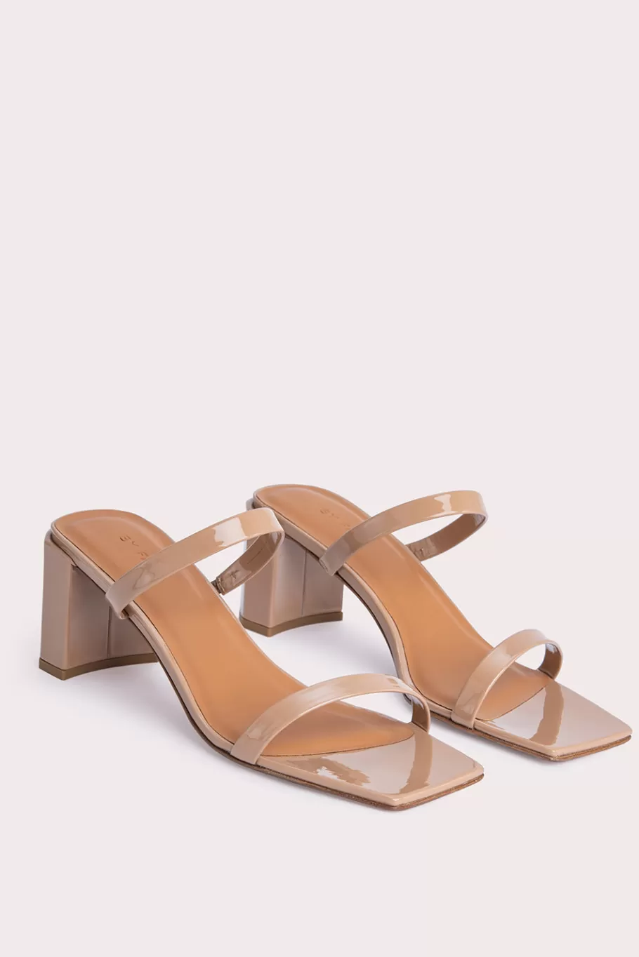 Online Tanya Nude Patent Leather Women Sandals