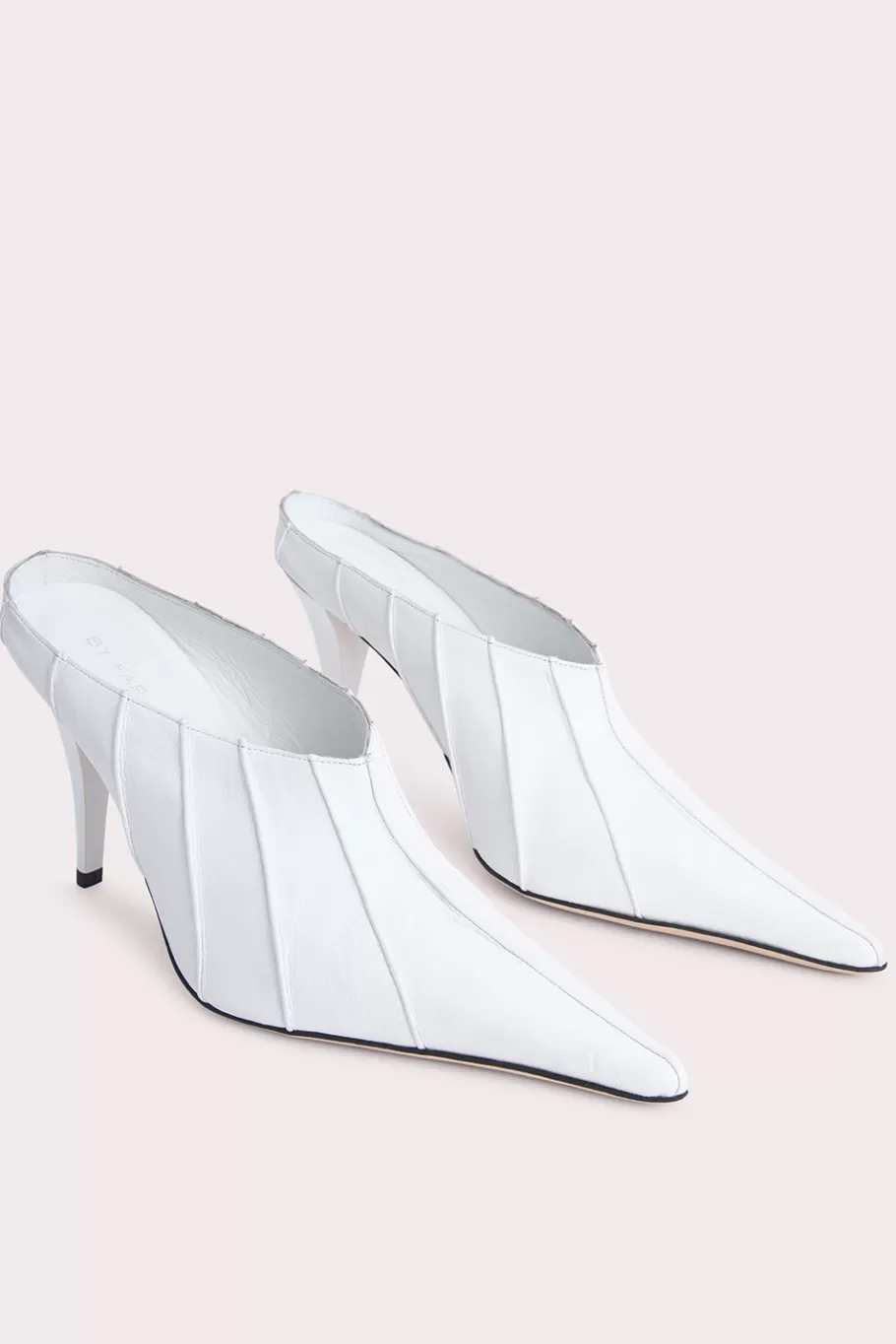 Online Trish White Nappa Leather Women Shoes