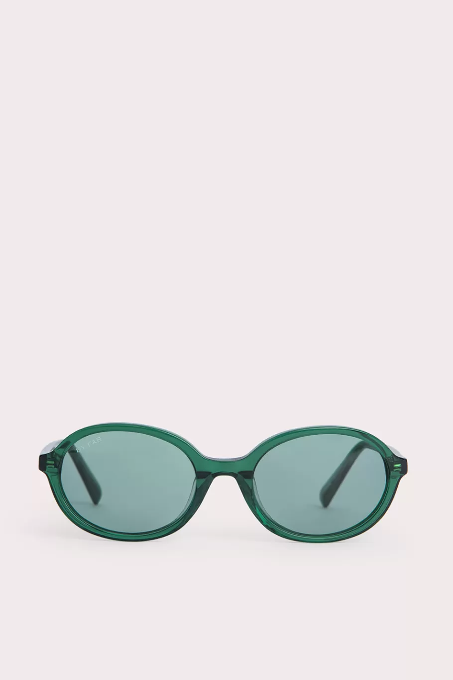 Online Velvet Transparent Emerald Women Eyewear