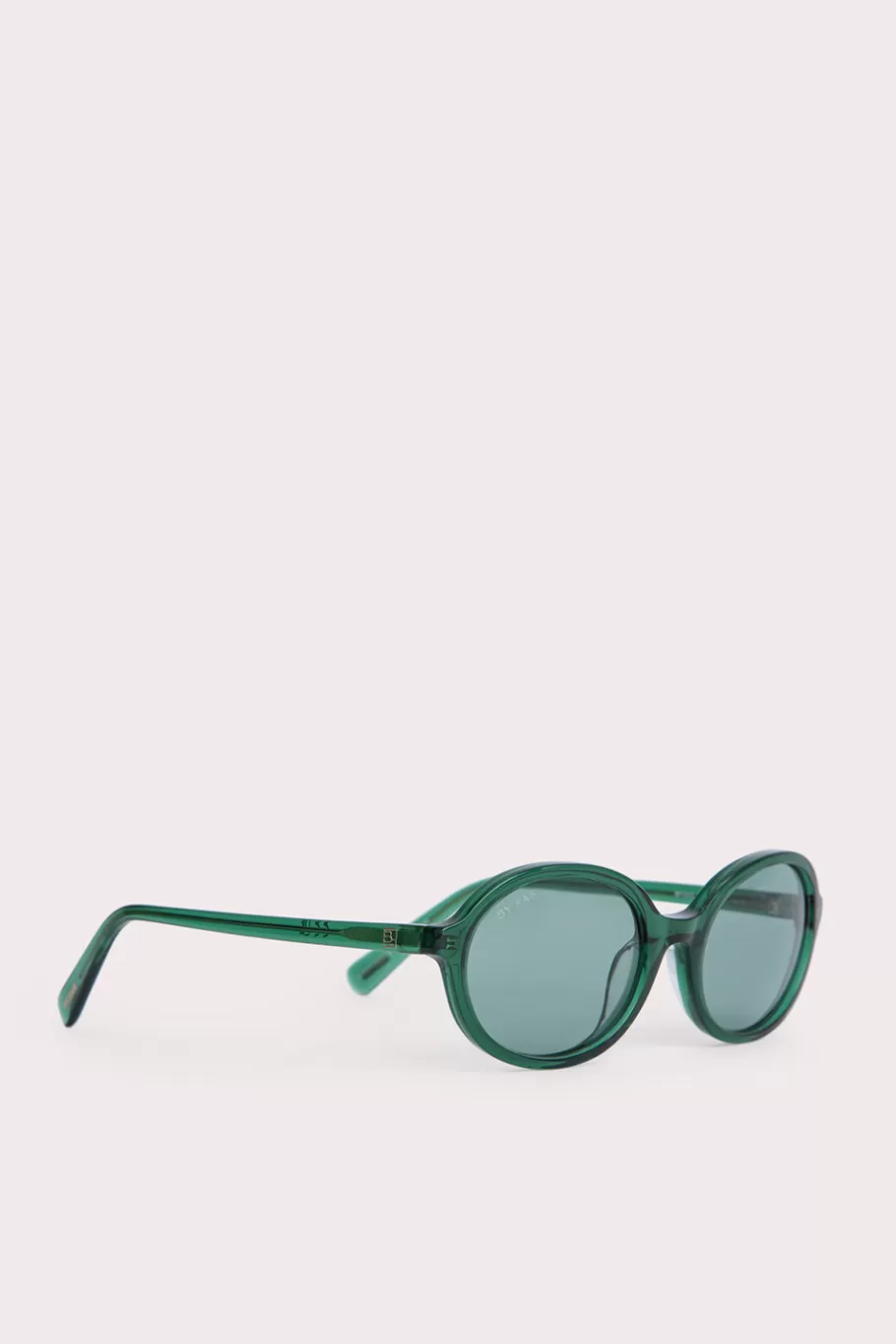 Online Velvet Transparent Emerald Women Eyewear