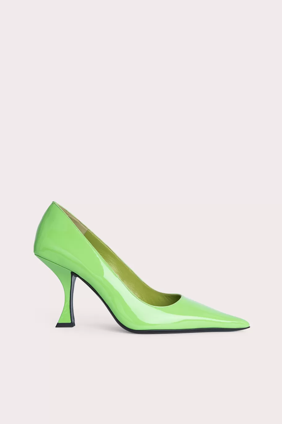 New Viva Fresh Green Patent Leather Women Shoes