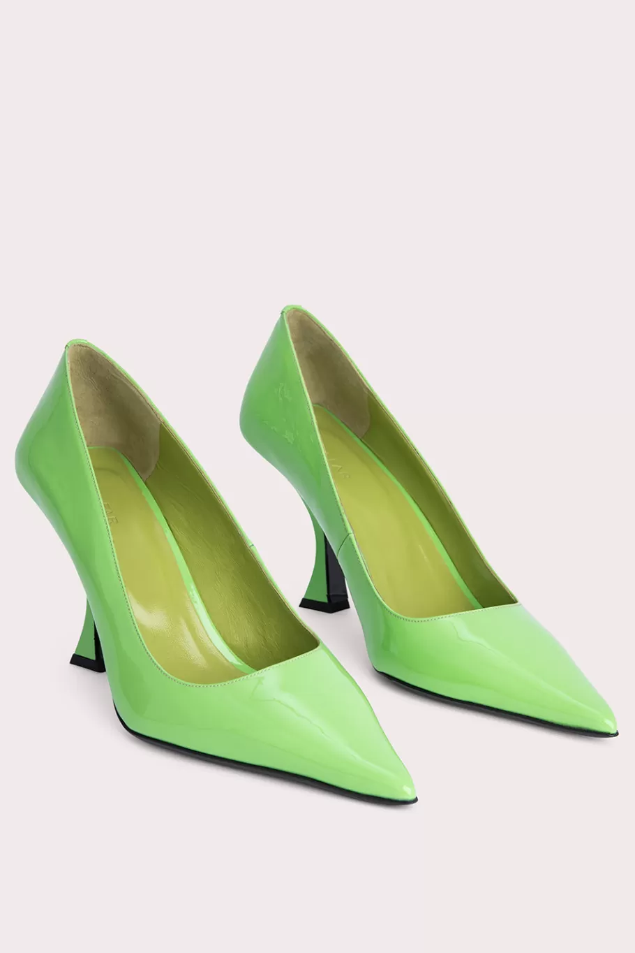 New Viva Fresh Green Patent Leather Women Shoes