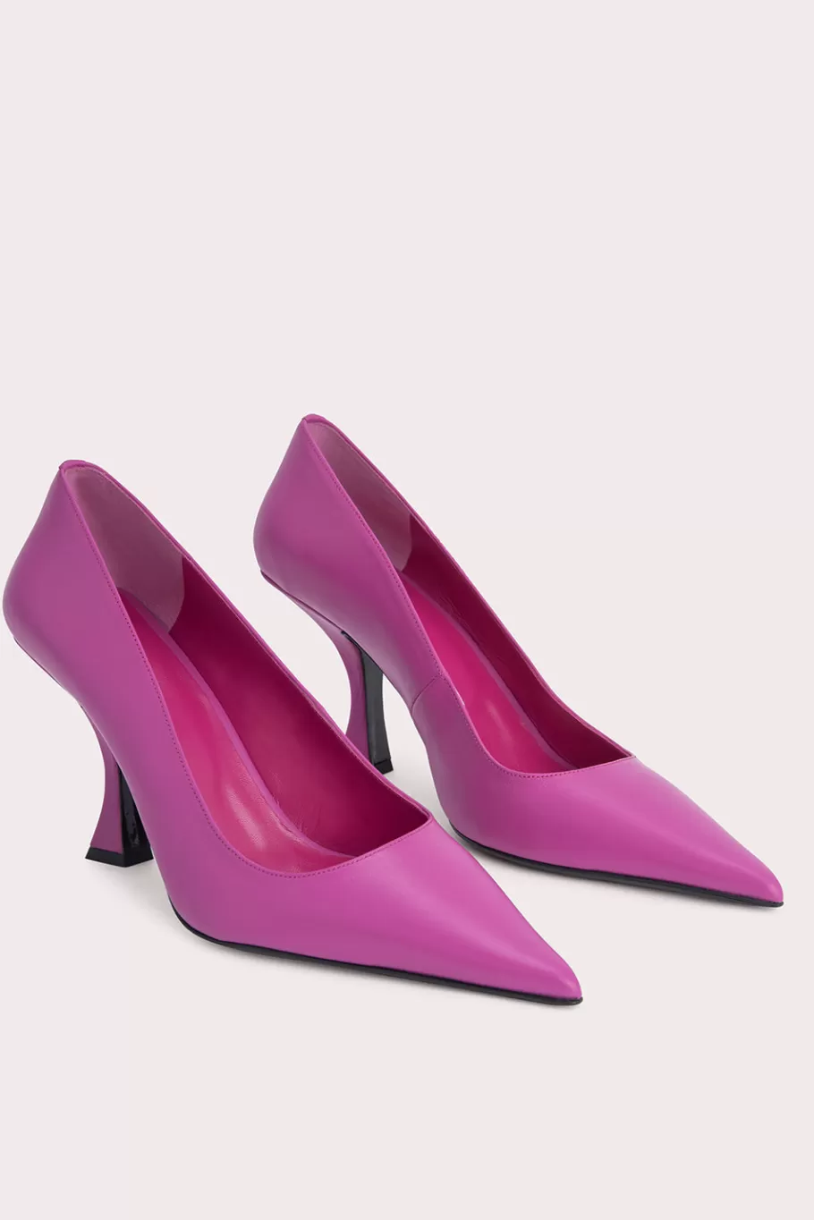 New Viva Fuchsia Nappa Leather Women High Heels