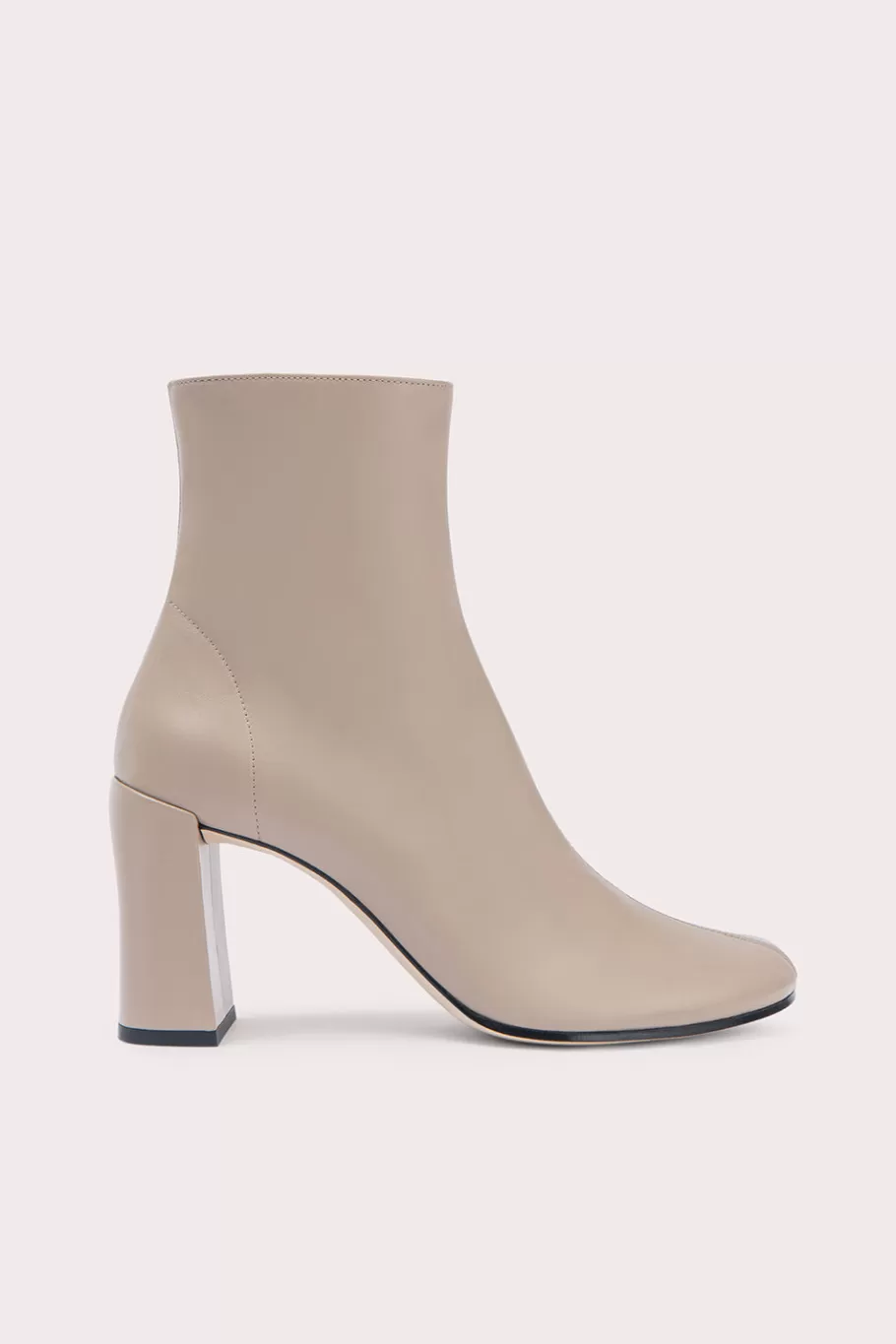 Store Vlada Taupe Nappa Leather Women Ankle Boots